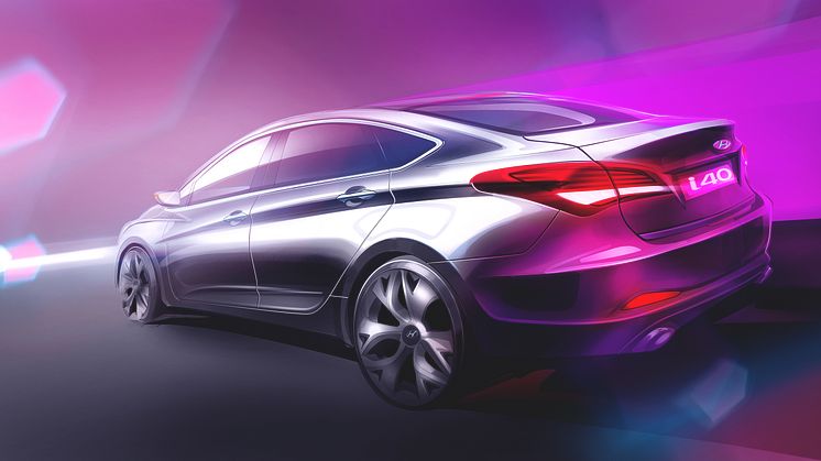 Hyundai i40 sedan lanseres i Barcelona
