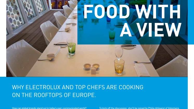 Open Communications invites you to join Electrolux and Volontaire at "The Cube" experiential marketing seminar