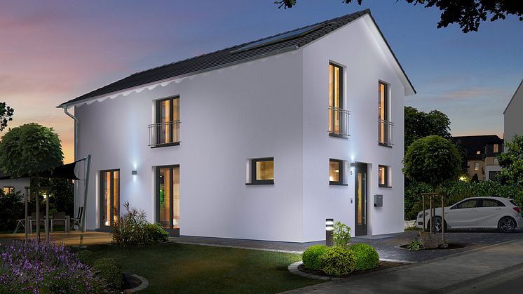 Neu bei Town & Country: Kompaktes Massivhaus für schmale Grundstücke – Das Stadthaus Aura 125