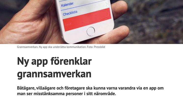 Nya appen CoYards förenklar grannsamverkan