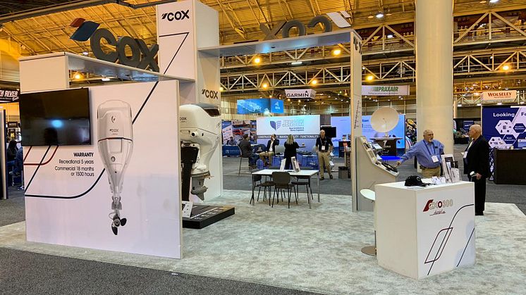 High res image - Cox Powertrain - IWBS 2019 booth