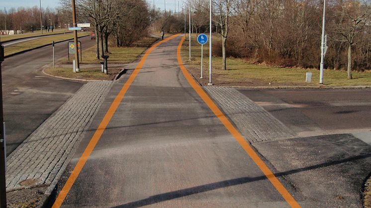 Första snabbcykelstråken invigs i Örebro