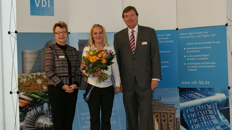 Masterabsolventin der TH Wildau erhielt 2. Preis im VDI-Wettbewerb „Mensch und Technik 2017“