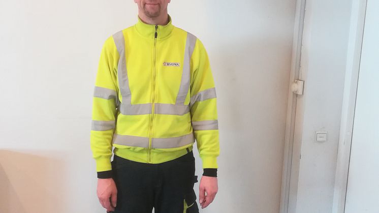 Pladsmedarbejder Brian Lymann Iversen, Bygma Kolding 