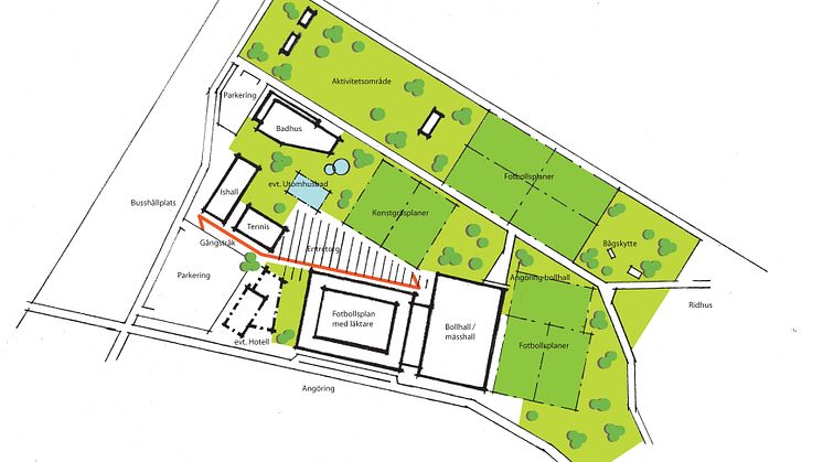 Hässleholms idrottspark - en satsning på folkhälsa och fotboll