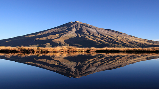 Mount Taranaki Nya Zeelands Nordö