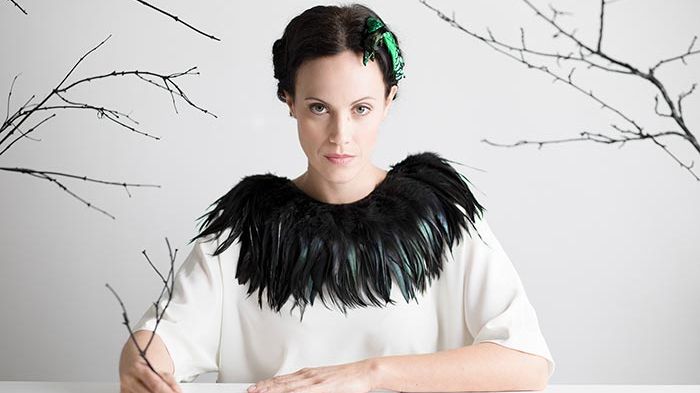 Ingeborg Sundrehagen Raustøl skal gi liv til Det Norske Teatrets teatersjef i krigsåra, Cally Monrad. Foto: Pernille Sandberg.