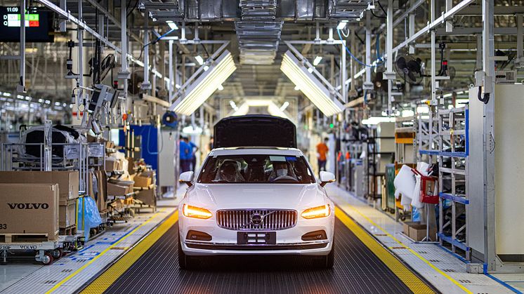 Volvo Cars manufacturing plant in Daqing China