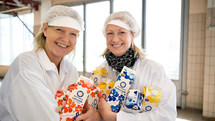 Marie Tiljander, Annika Mohlin med famnen full av mjölk