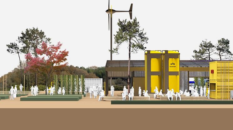 Image: Inter IKEA Systems B.V. An illustration of The Garden.