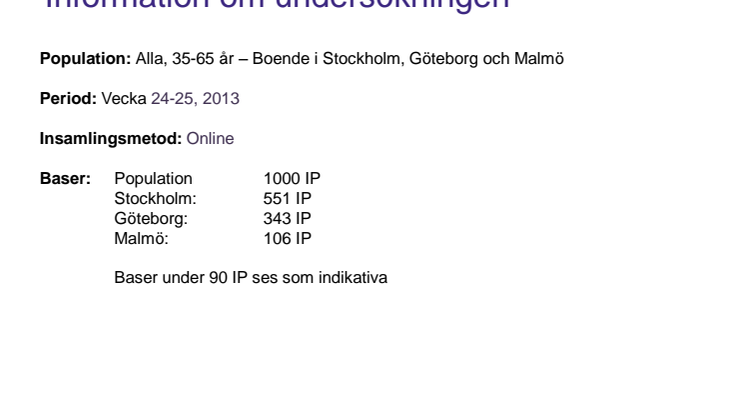 Undersökningsresultat