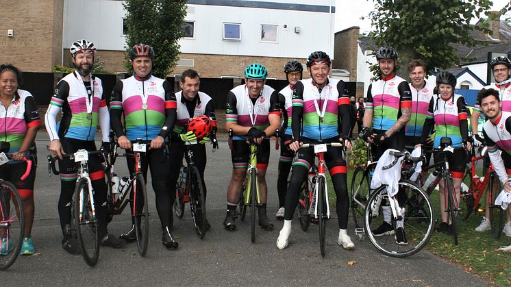 GTR colleagues cycled 90-miles in aid of The Prince's Trust - more images below