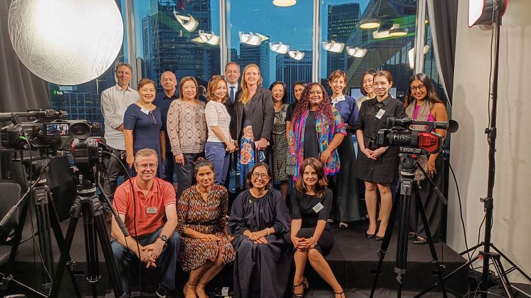 Our panelists and participants after the event
