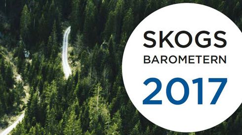 ​Skogsbarometern 2017: Skogsägarna tror på lönsamhet och en framtid i skogen