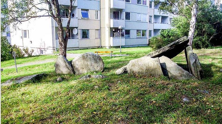 Hällkistan på Siriusgatan i Bergsjön