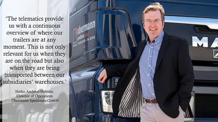 Heiko Andreas Helmke, Director of Operations at Obermann Speditions-GmbH