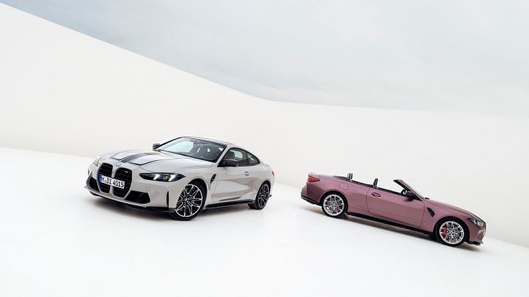 Nye BMW M4 Coupé Competition M xDrive og M4 Cabriolet Competition M xDrive