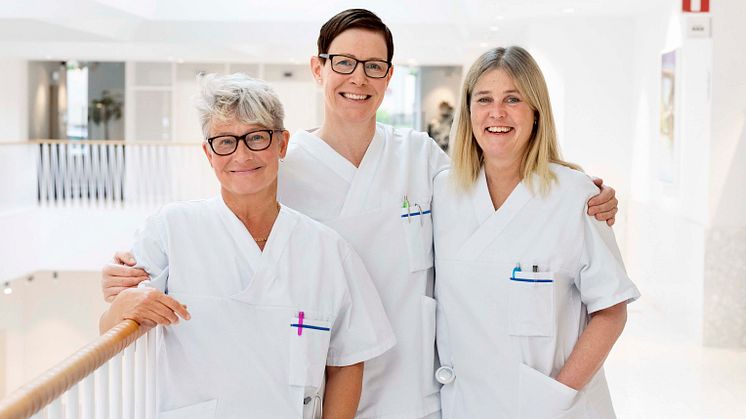 Eva von Zweigbergk, Åsa Landerholm och Cecilia Bungerfeldt står bakom Farsta Neurologi.