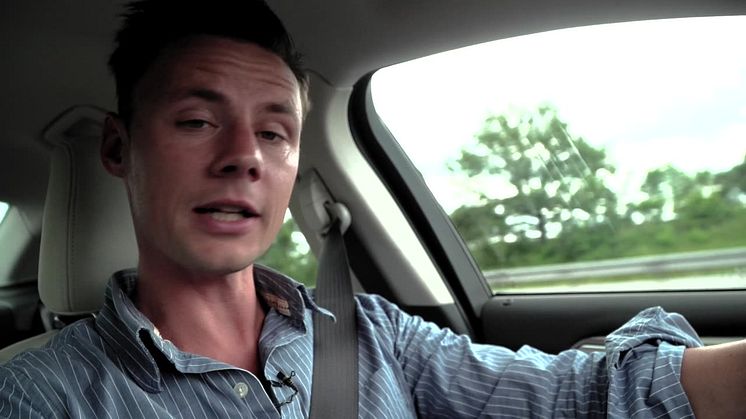 Journalist Henrik Dreboldt kører til Le Mans i en Ford Mondeo Vignale
