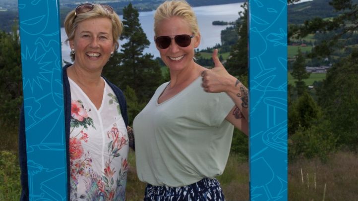 Tossebergsklätten Maria Nordmark och Marielle Magnusson