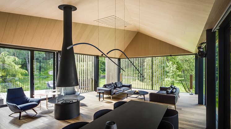 Valley Villa mit Kebony Fassade