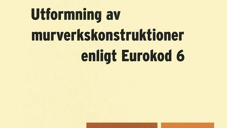 Ny handbok om murverkskonstruktioner