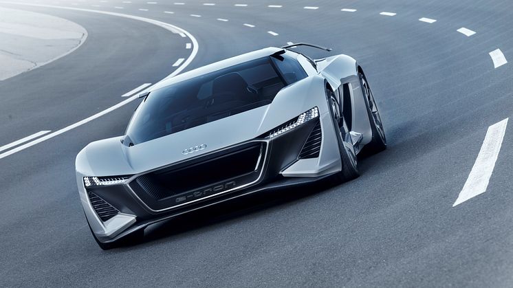 Verdenspremiere på Audi PB18 e-tron konceptbil