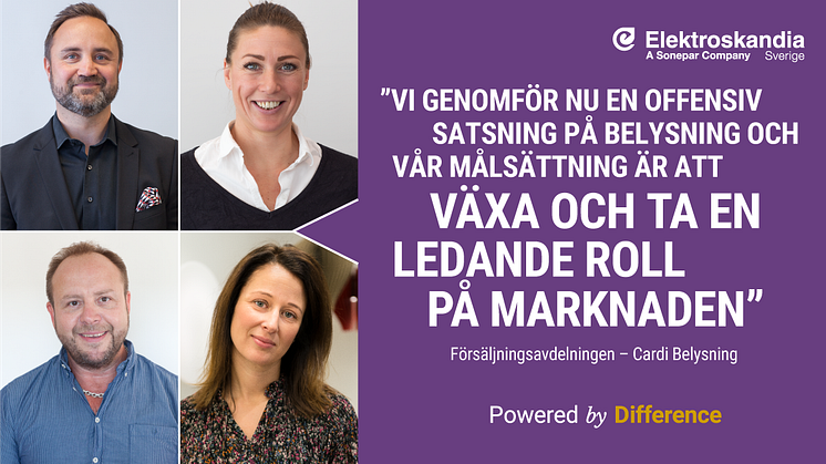 Försäljningsavdelningen Cardi Belysning