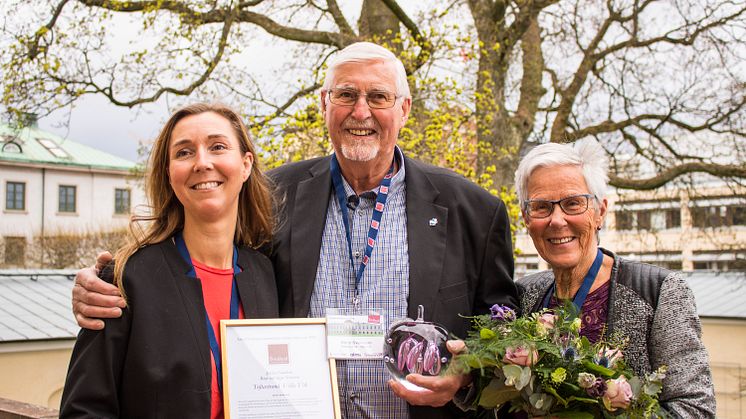 Årets Turistentreprenörer i södra Småland - Jessica Goodwin, Börje och Inger Svensson från Villa Vik och Toftastrand
