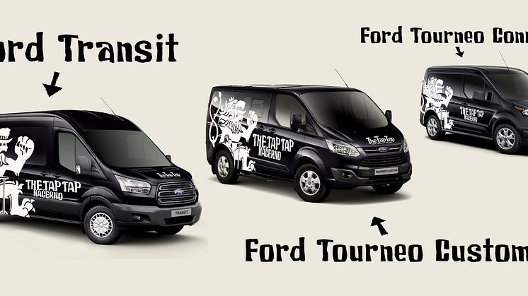 Ford natankoval kapele The Tap Tap 2 015 litrů nafty