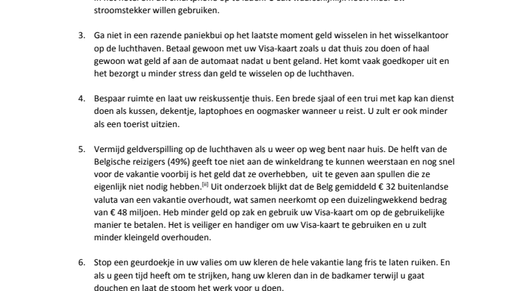 De 7 slimste reistips die u moet kennen voor uw volgende vakantie