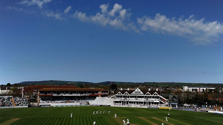 Somerset's Cooper Associates County Ground in Taunton was one of several that attracted healthy crowds in the last round of the Specsavers County Championship