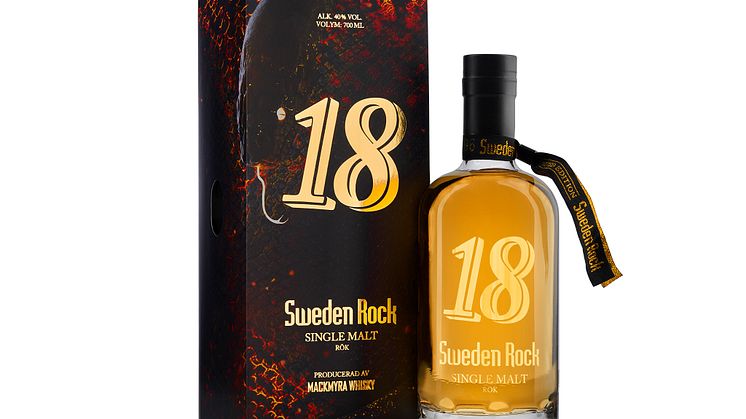 Det är fjärde året i rad som Sweden Rock presenterar en årsspecifik whisky skräddarsydd för hårdrockare.