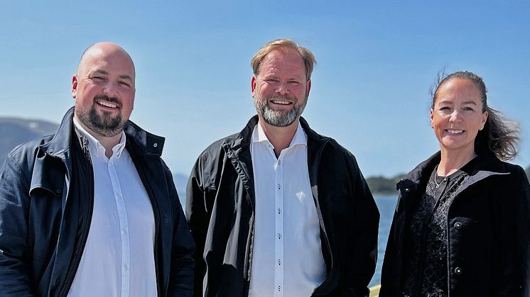 Fra venstre: Lasse A. Vangstein, Bent Martini og Johanna Hansli