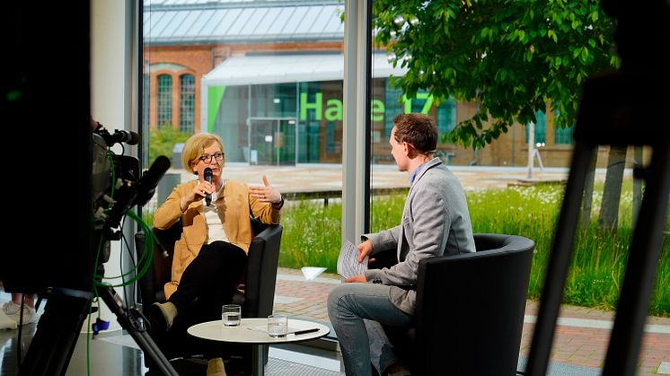 Mit einem fünfstündigen Live-Programm setzte die TH Wildau beim digitalen Hochschulinformationstag auf ein neues Format, das die digitalen Angebote der Studiengänge und Service-Einrichtungen ergänzte. (Bild: TH Wildau)
