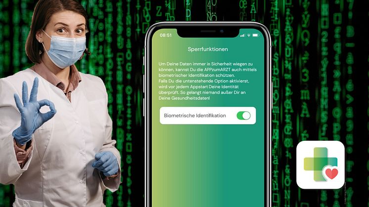 Gesundheitsapps: Datenschutz bei der APPzumARZT zusätzlich verbessert.