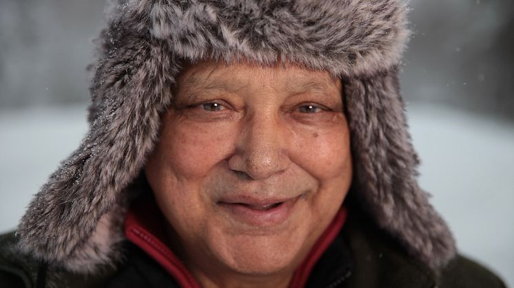 Madhow Raje, 79 år, handelsresande från Sundsvall