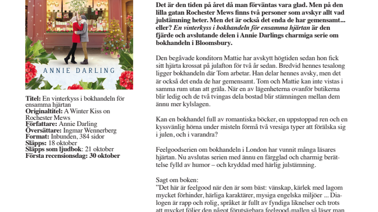 Pressmeddelande En vinterkyss i bokhandeln för ensamma hjärtan.pdf
