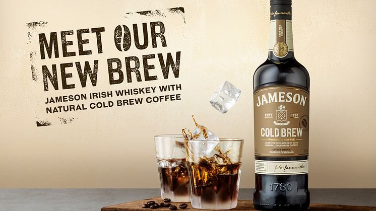 Jameson Cold Brew. Jameson Irish Whiskey Meets Cold Brew Coffee