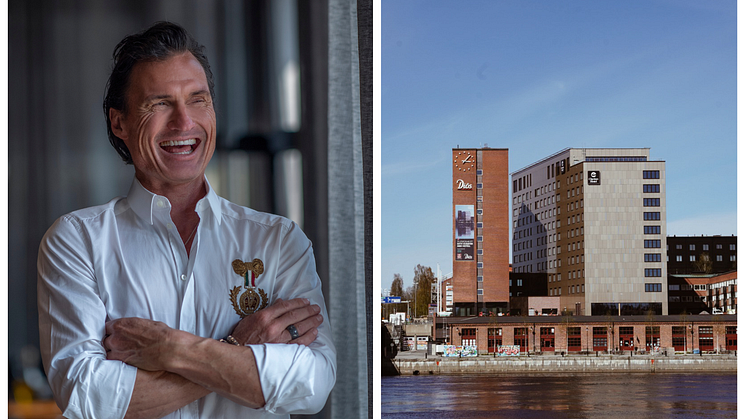 Petter Stordalen och nya Clarion Hotel Umeå