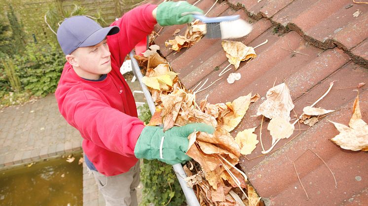 Wohngebäude: vor dem Winter das Haus checken