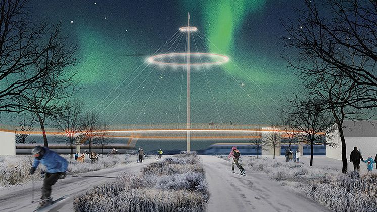 Solander Ring - det vinnande bidraget i arkitekttävlingen Europan
