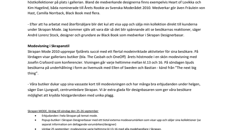 Modefrossa med höstens hetaste varumärken