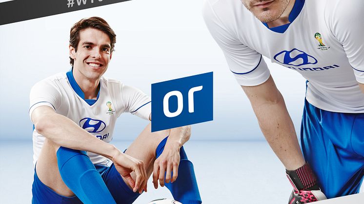 Hyundai ger svenska fotbollsfans möjligheten att träffa världsstjärnorna Casillas och Kaká genom ”selfie”-tävling