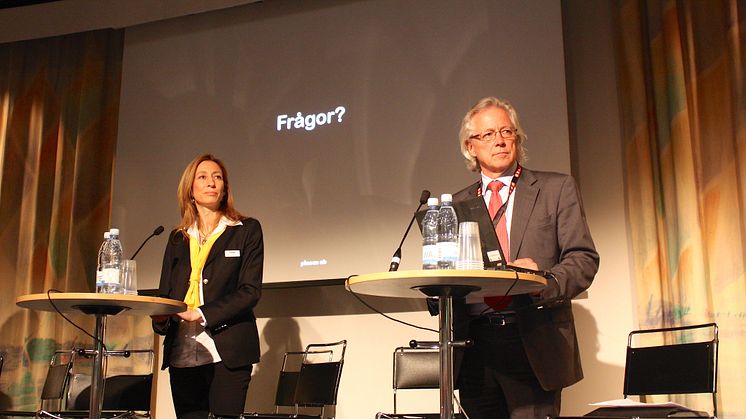 Carola Mattsson, Weber Saint Gobain Byggprodukter och Fredrik Winberg, Byggmaterialindustrierna