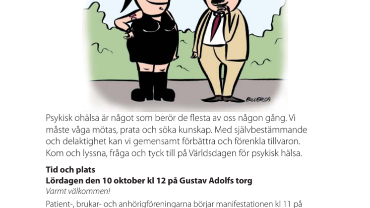 Världsdagen för psykisk ohälsa