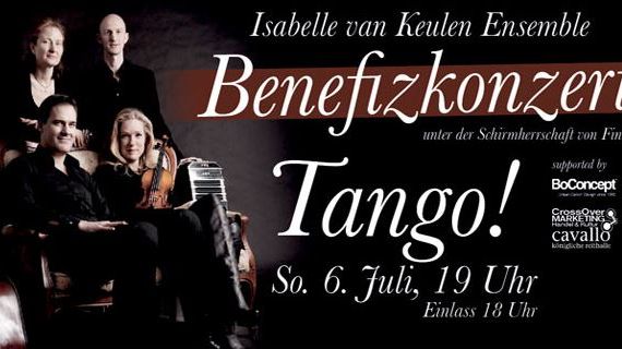 Tango-Weltklasse in Hannover: Isabelle van Keulen mit ihrem Ensemble
