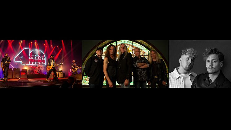 Social Distortion, Saxon och Norlie & KKV klara för Grönan