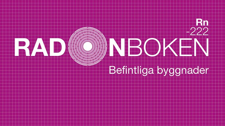 Ny bok: ”Radonboken. Befintliga byggnader” – åtgärder mot radon