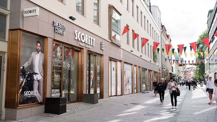 Scorett slår upp portarna till ny butik i centrala Göteborg